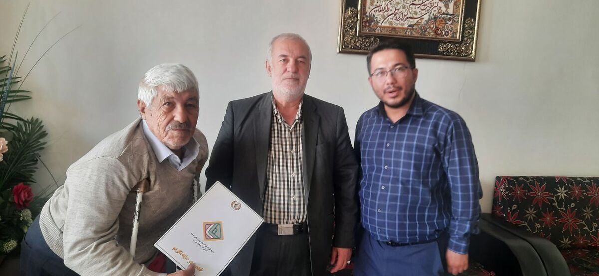 دیدار رئیس کانون بازنشستگان استان آذربایجان غربی با ۴ پیشکسوت بازنشسته