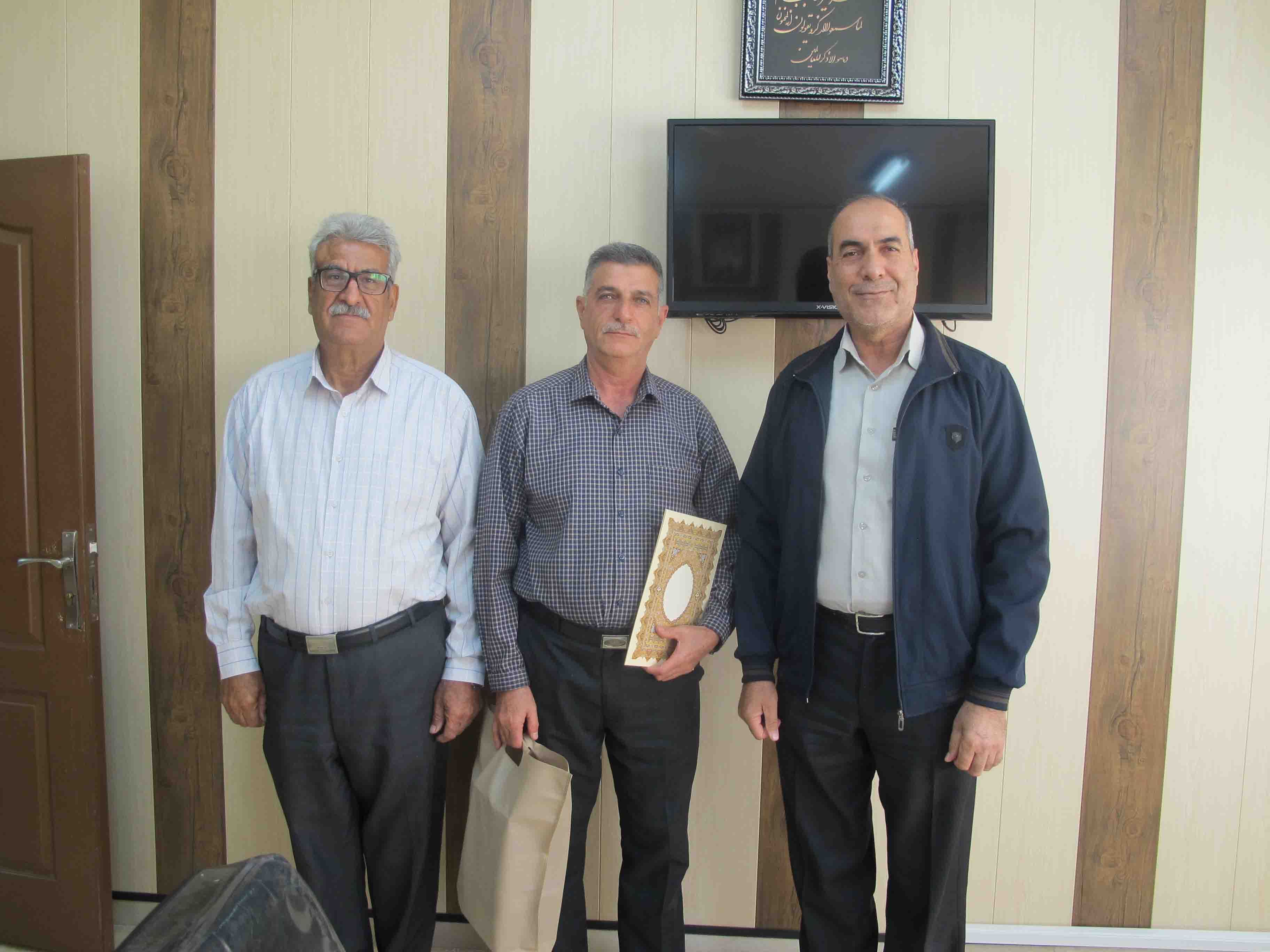 دیدار رئیس کانون بازنشستگان استان مرکزی با 3 نفر از پیشکسوتان