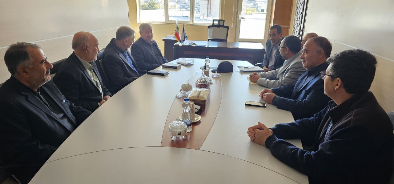 دیدار با دکتر فتحی زاده رئیس سازمان مدیریت و برنامه ریزی استان آذربایجان شرقی