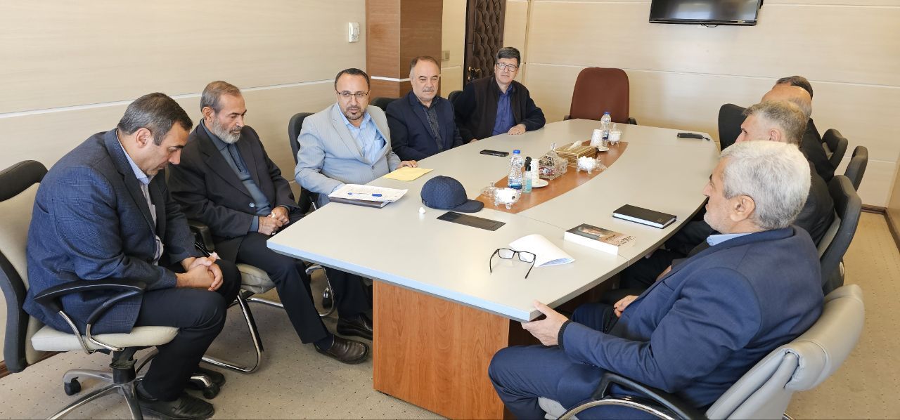 دیدار با دکتر فتحی زاده رئیس سازمان مدیریت و برنامه ریزی استان آذربایجان شرقی