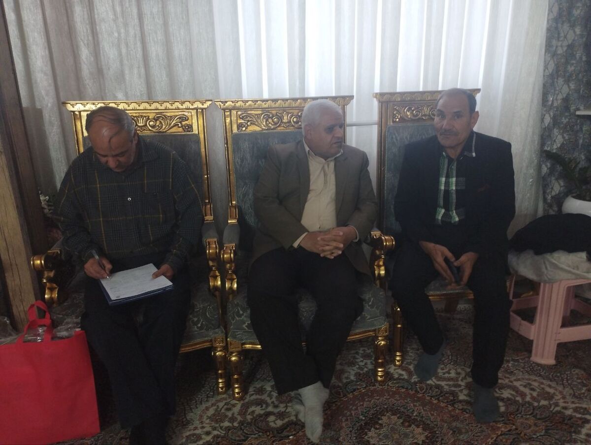 دیدار با ۴ نفر از پیشکسوتان درشهرستان مشهد مقدس