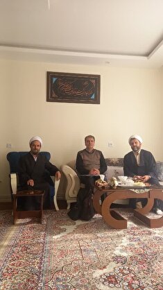 دیدار با بازنشسته روحانی عبدالحمید باقری در شهرستان چناران