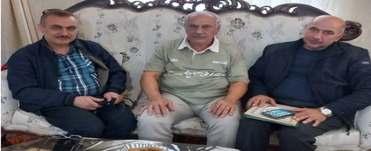 دیدار باپیشکسوت انتظامی محمد حسن جهانی راد در شهرستان بابلسر