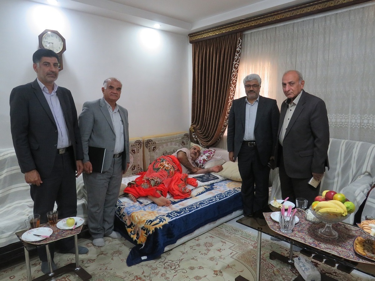 دیدار صمیمی با بازنشسته جناب آقای علی اکبر غیب الهی