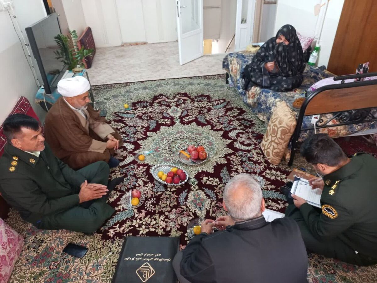 دیدار با یک نفر بازنشسته ودو نفر مستمری بگیر در شهرستان کاشمر