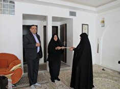 دیدار با ۴ نفر مستمری بگیر شهرستان خرم آباد