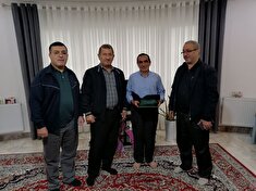 دیداروتکریم ازپیشکسوت انتظامی شهرستان قائمشهر