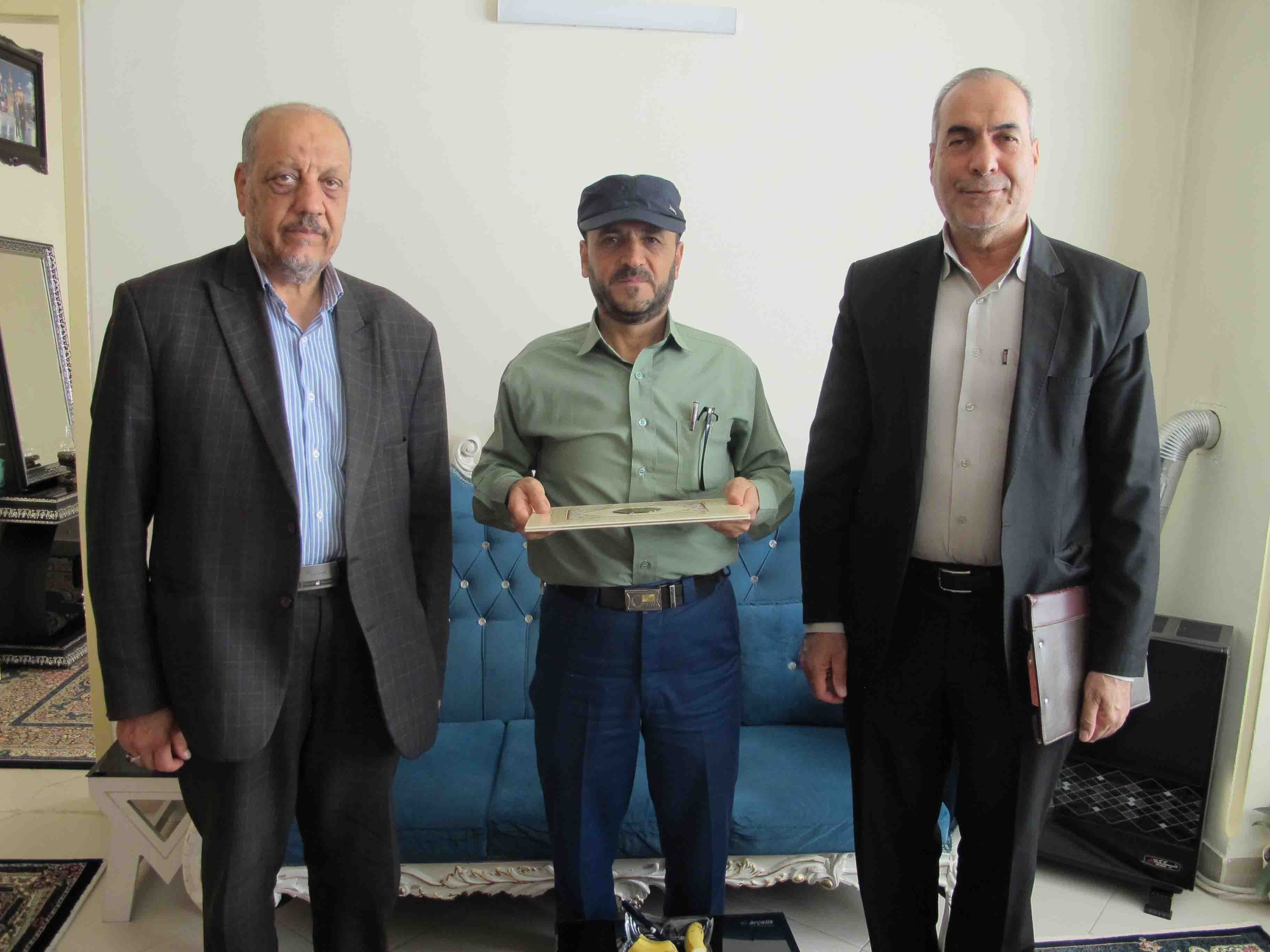 دیدار و سرکشی از ۵ نفر پیشکسوت در شهرستان اراک