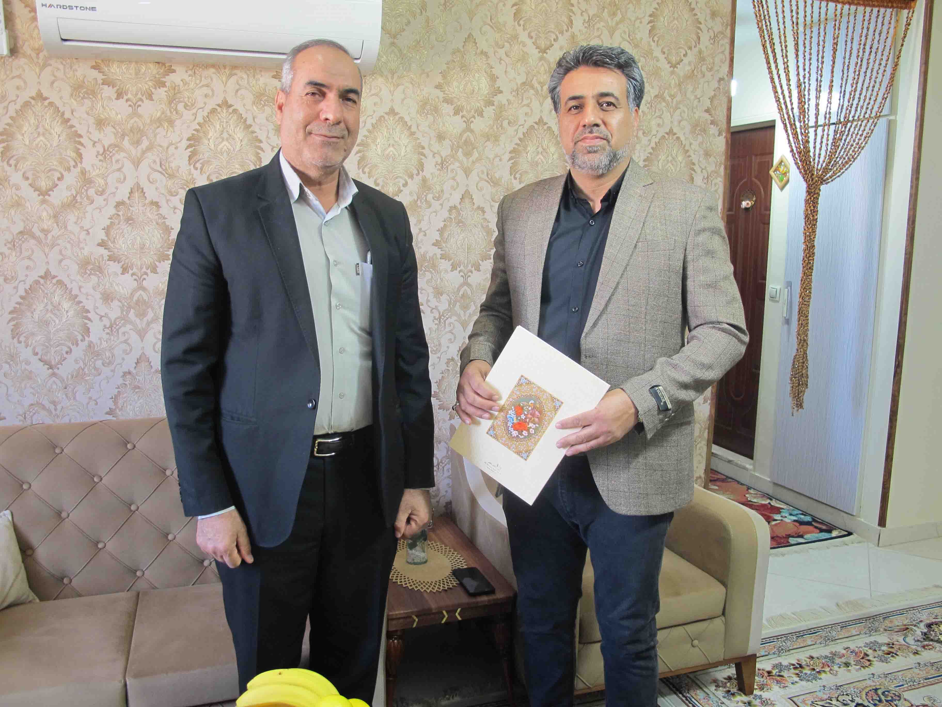 دیدار و سرکشی از ۵ نفر پیشکسوت در شهرستان اراک