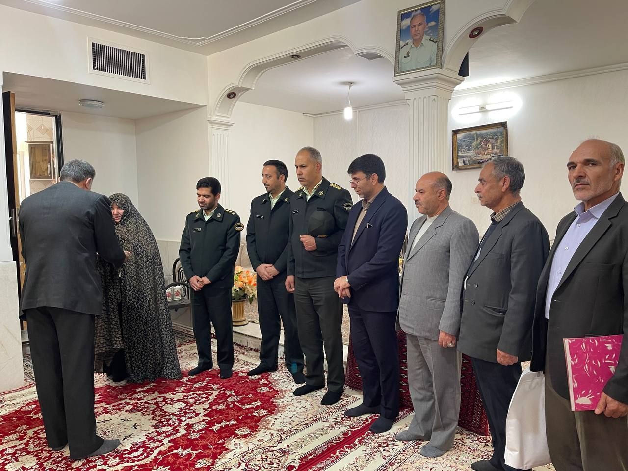 دیدار با مستمری بگیر خانم سکینه داداشی دیدار با مستمری بگیر خانم سکینه داداشی