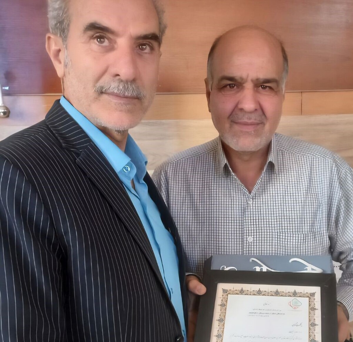 دیدار با بازنشسته غرب تهران بزرگ سرهنگ بازنشسته عین ا.. جهانی