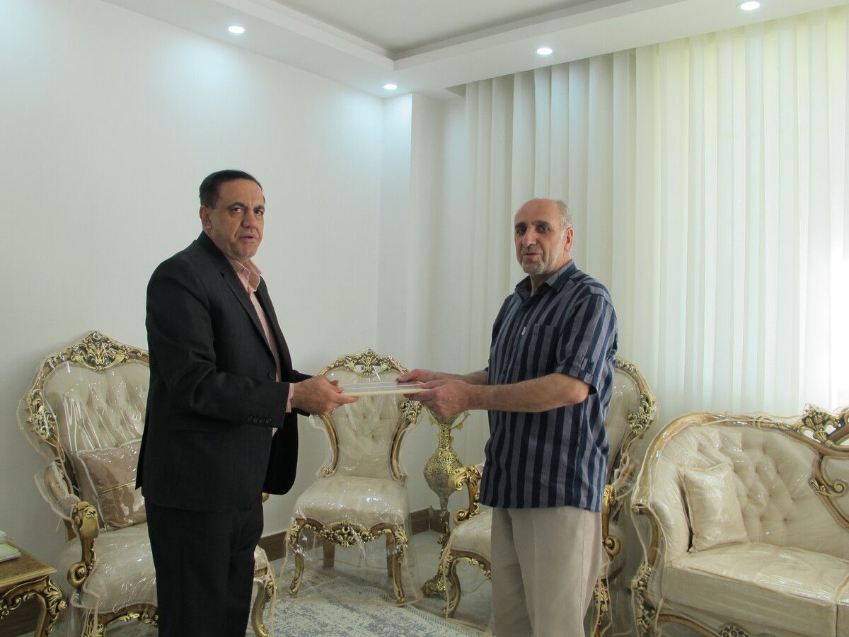 دیدار با ۲ نفر پیشکسوت بازنشسته شهرستان خرم آباد