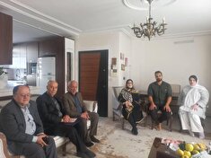 دیدار با خانواده پیشکسوت فقید پرویز کاویانی