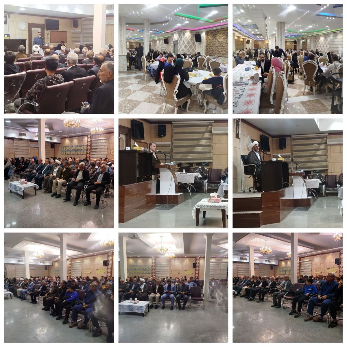 برگزاري ضیافت خانوادگی بازنشستگان انتظامی استان کرمانشاه با حضور ۵۰ نفربازنشسته و خانواده آنها.