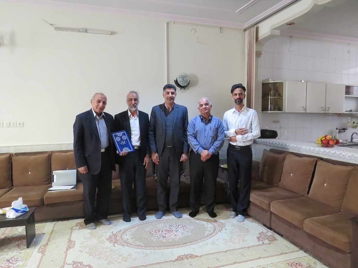 دیدار صمیمی با بازنشسته جناب آقای احمد باقری اناری