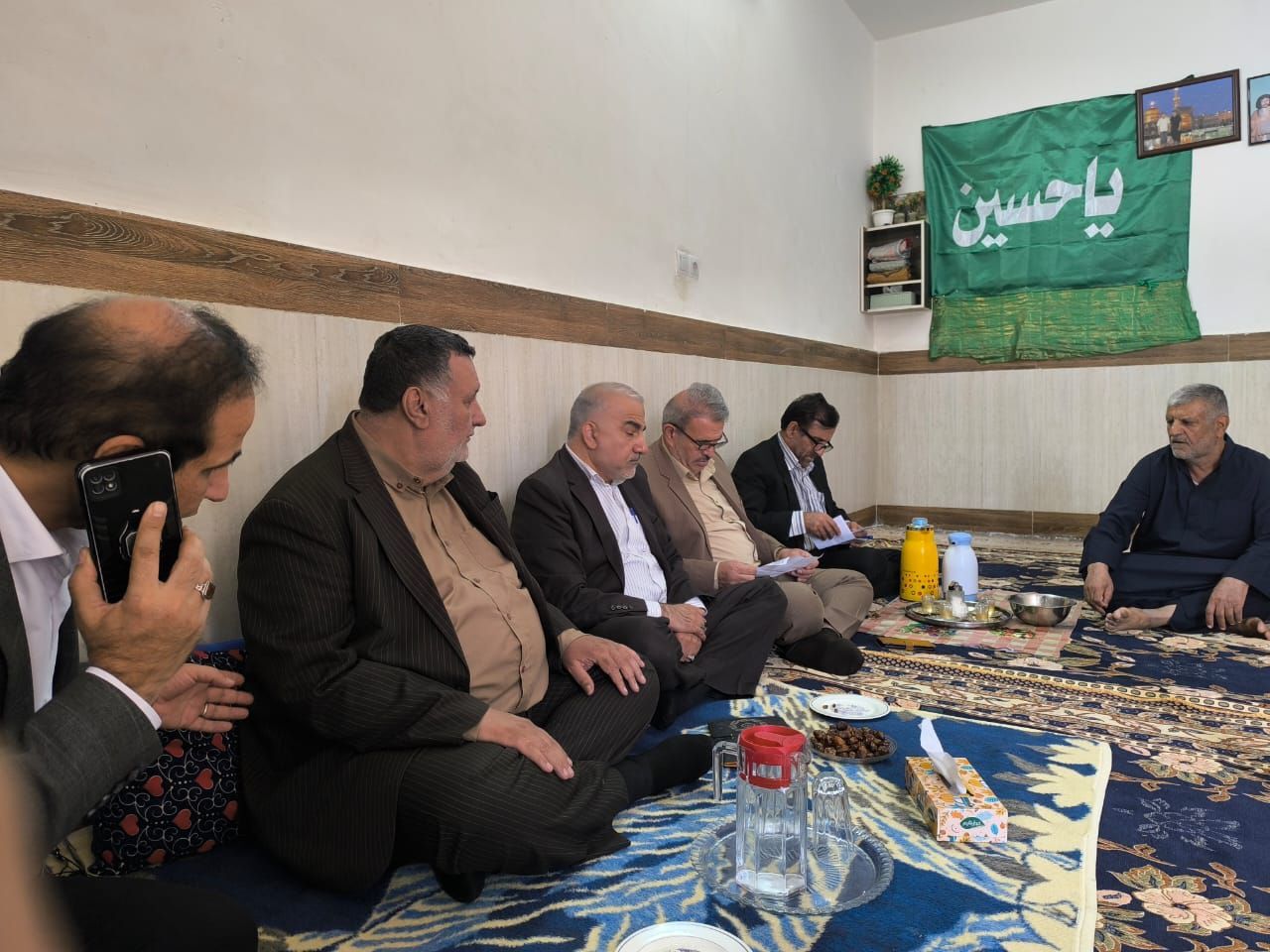 نشست رئیس کانون بازنشستگان و نماینده مجمع با فرمانده انتظامی شهرستان ماهشهر