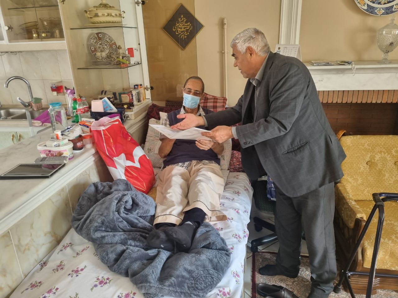 دیدار با ۱۲ نفر از بازنشستگان شهرستان تبریز دیدار با ۱۲ نفر از بازنشستگان شهرستان تبریز