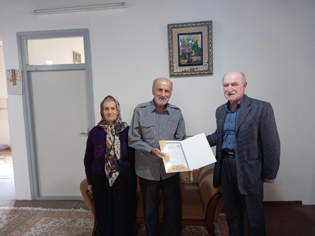 دیدار و تکریم از ۴ بازنشسته انتظامی در شهرستان تنکابن