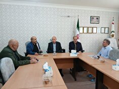 جلسه شورای عالی هماهنگی روسای کانون های سه گانه نیروهای مسلح استان اردبیل