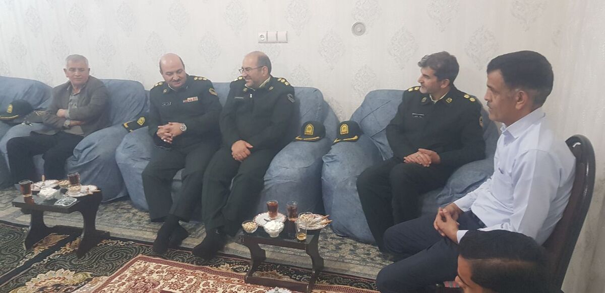 دیداربا ۳ نفر از پیشکسوتان ویک نفر مستمری بگیر در شهرستان گناباد