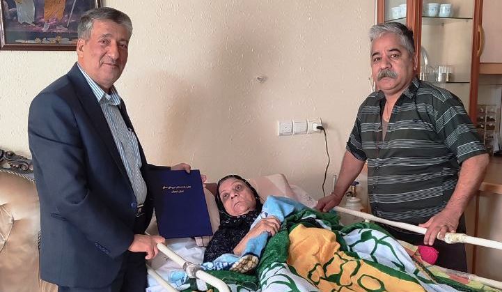 دیدار با ۵ نفر از مستمری بگیران کانون بازنشستگان شهرستان شاهین شهر و میمه