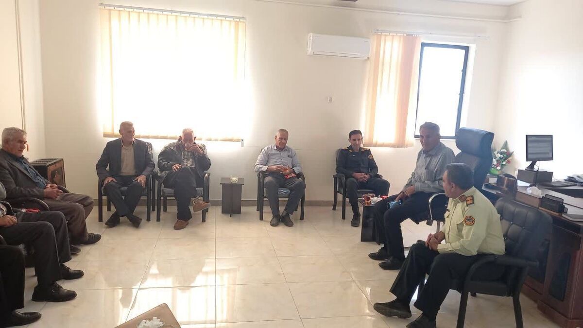 برگزاری جلسه سازمان رزم سوم در شهرستان داراب