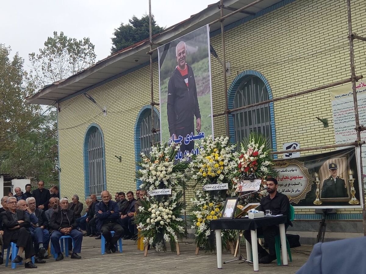 حضور در مراسم درگذشت پیشکسوت مرحوم سید مهدی نجبائی درتنکابن