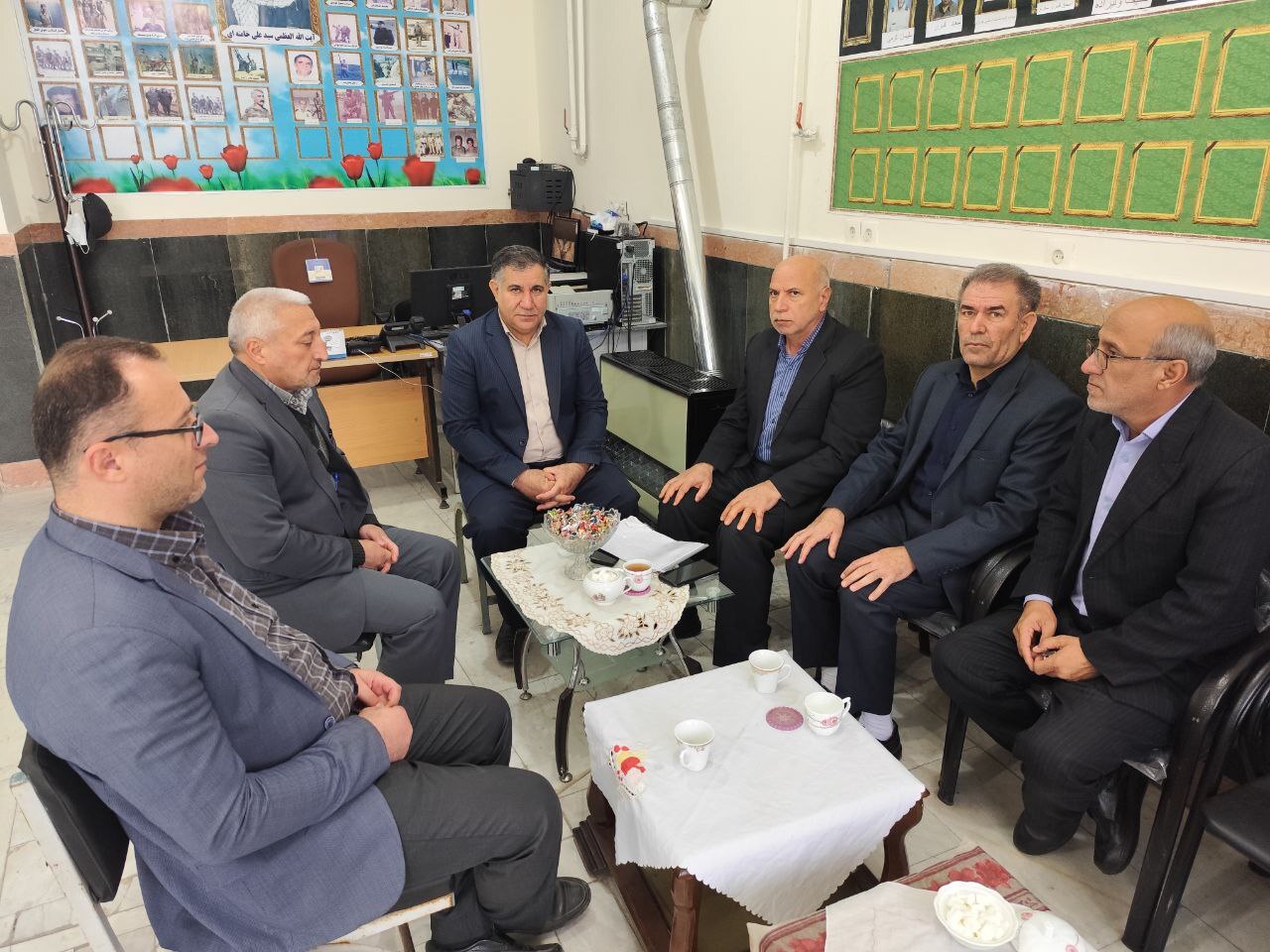 بازدید از دفتر نمایندگی کانون شهرستان مشگین شهر