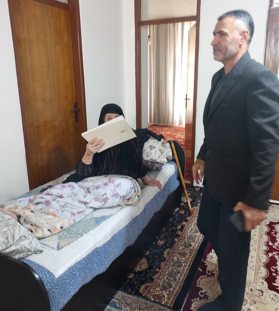 دیدار با 10 مستمری بگیر شهرستان هرسین