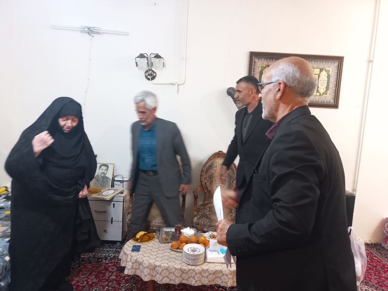 دیدار با 10 مستمری بگیر شهرستان هرسین