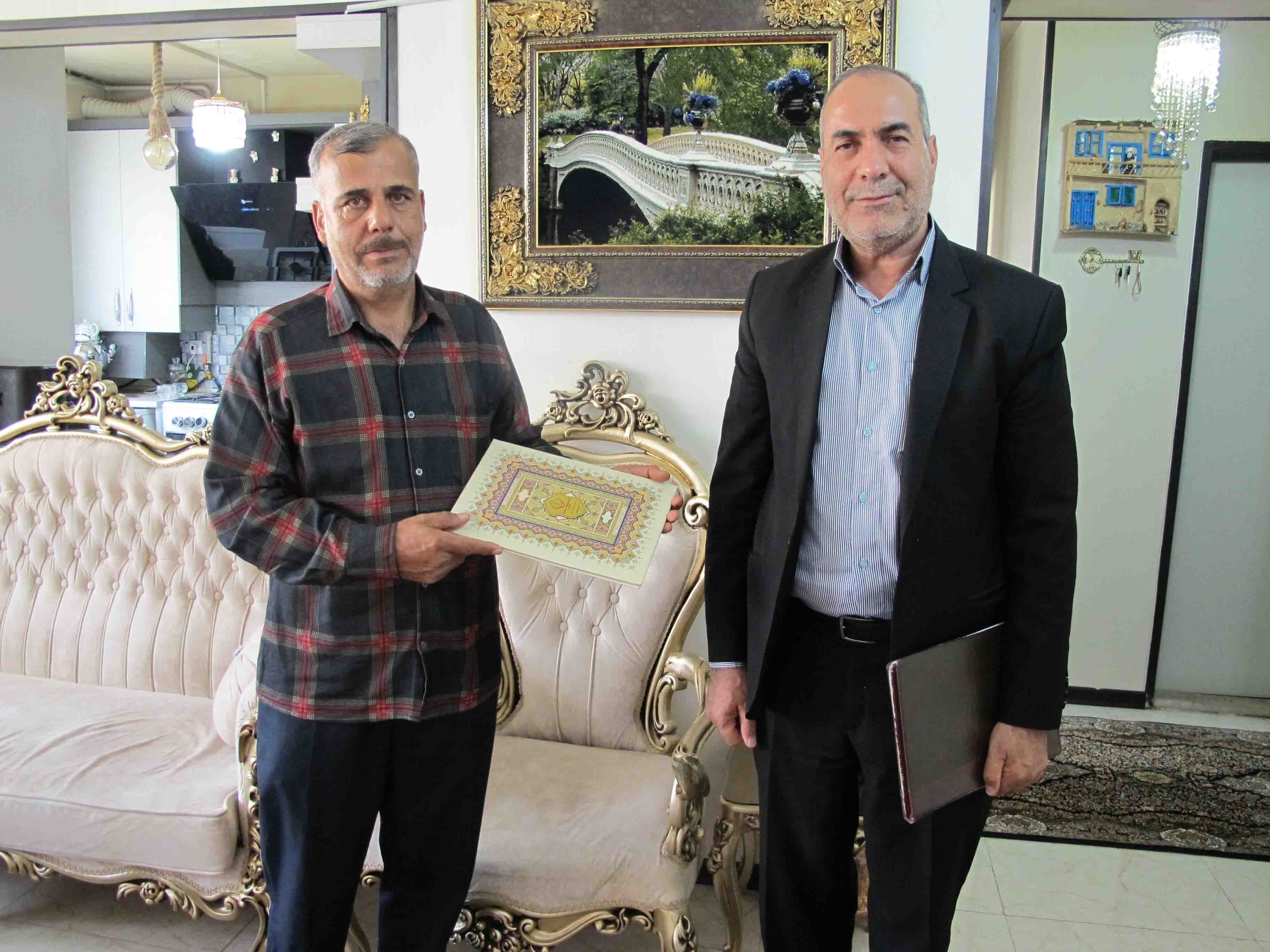 دیدار و سرکشی از ۵ نفر پیشکسوت در شهرستان اراک