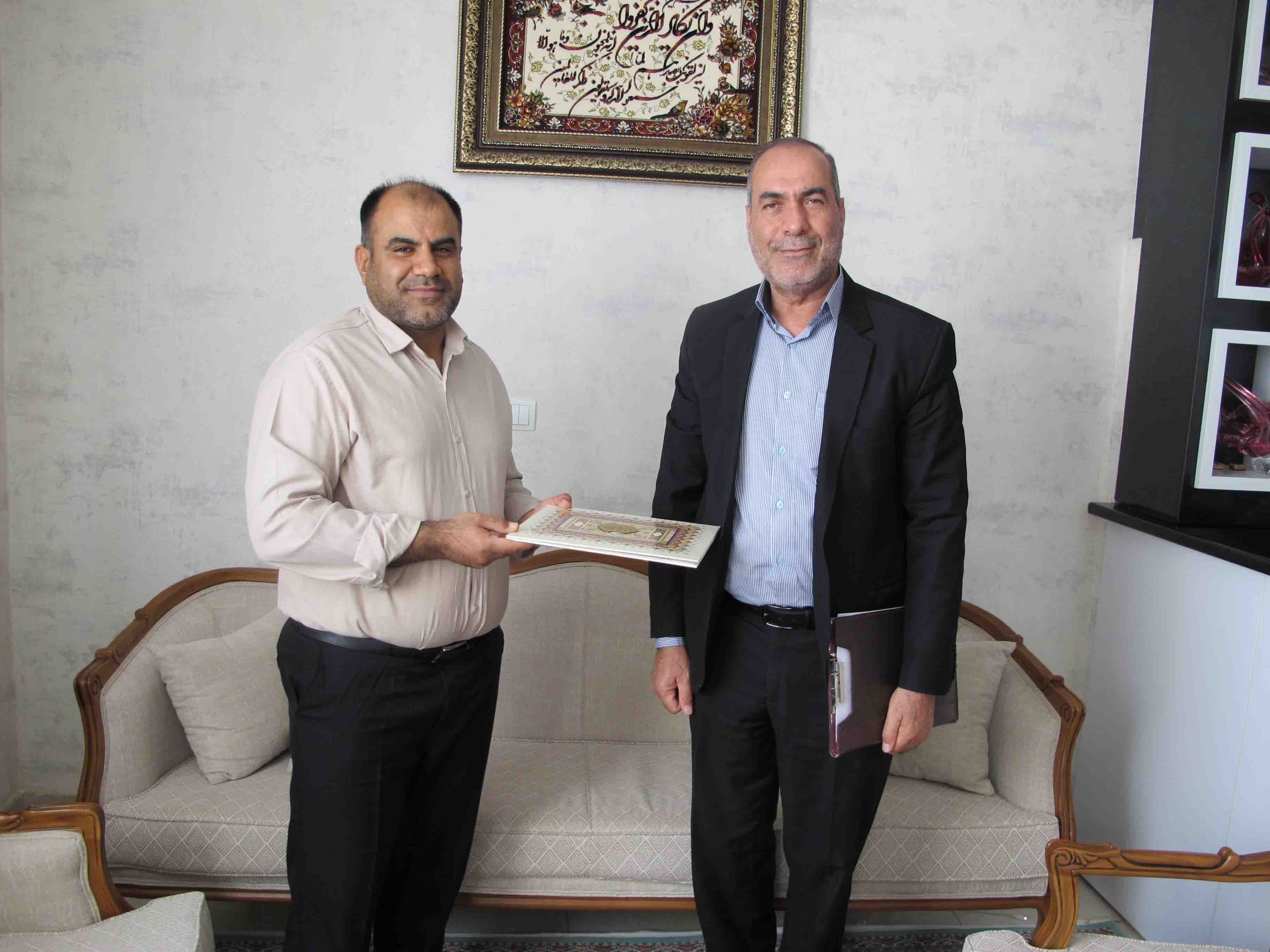 دیدار و سرکشی از ۵ نفر پیشکسوت در شهرستان اراک