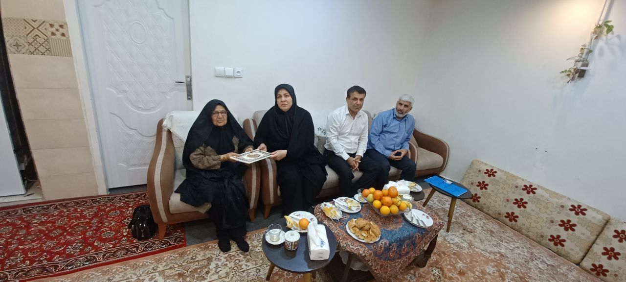 دیدار با 7 نفر از بازنشستگان و مستمری بگیران شهرستان شوشتر