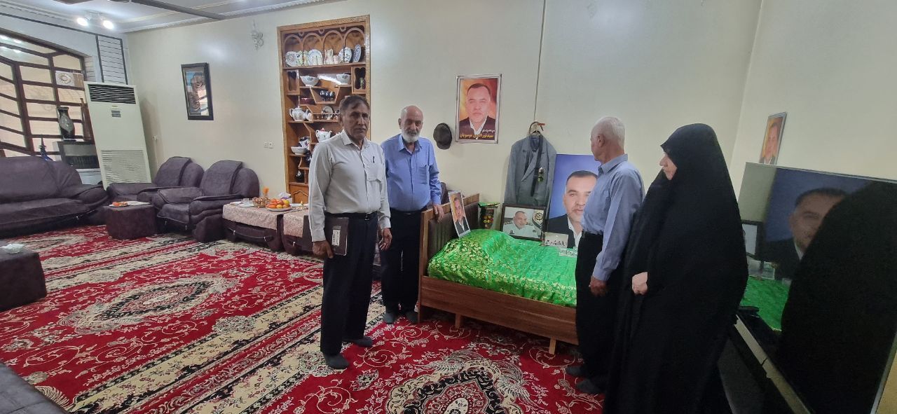 دیدار با 8 نفر از بازنشستگان و مستمری بگیران شهرستان بهبهان