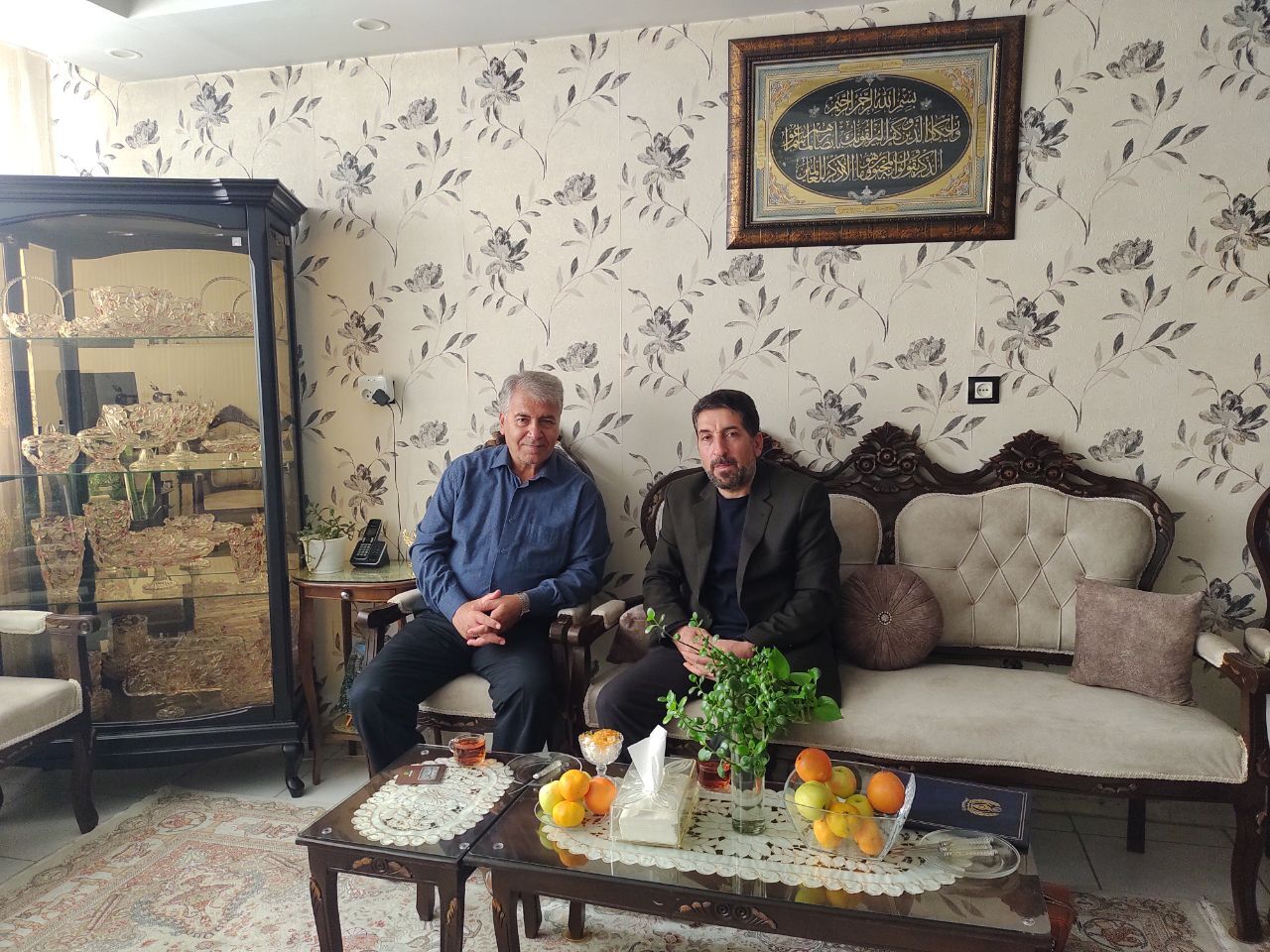 دیدار و ملاقات با 5 بازنشسته همدان