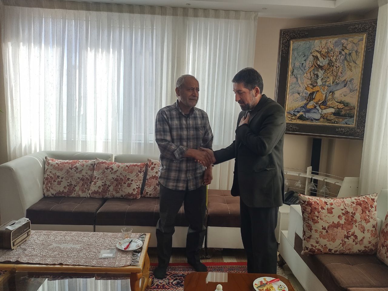 دیدار و ملاقات با 5 بازنشسته همدان