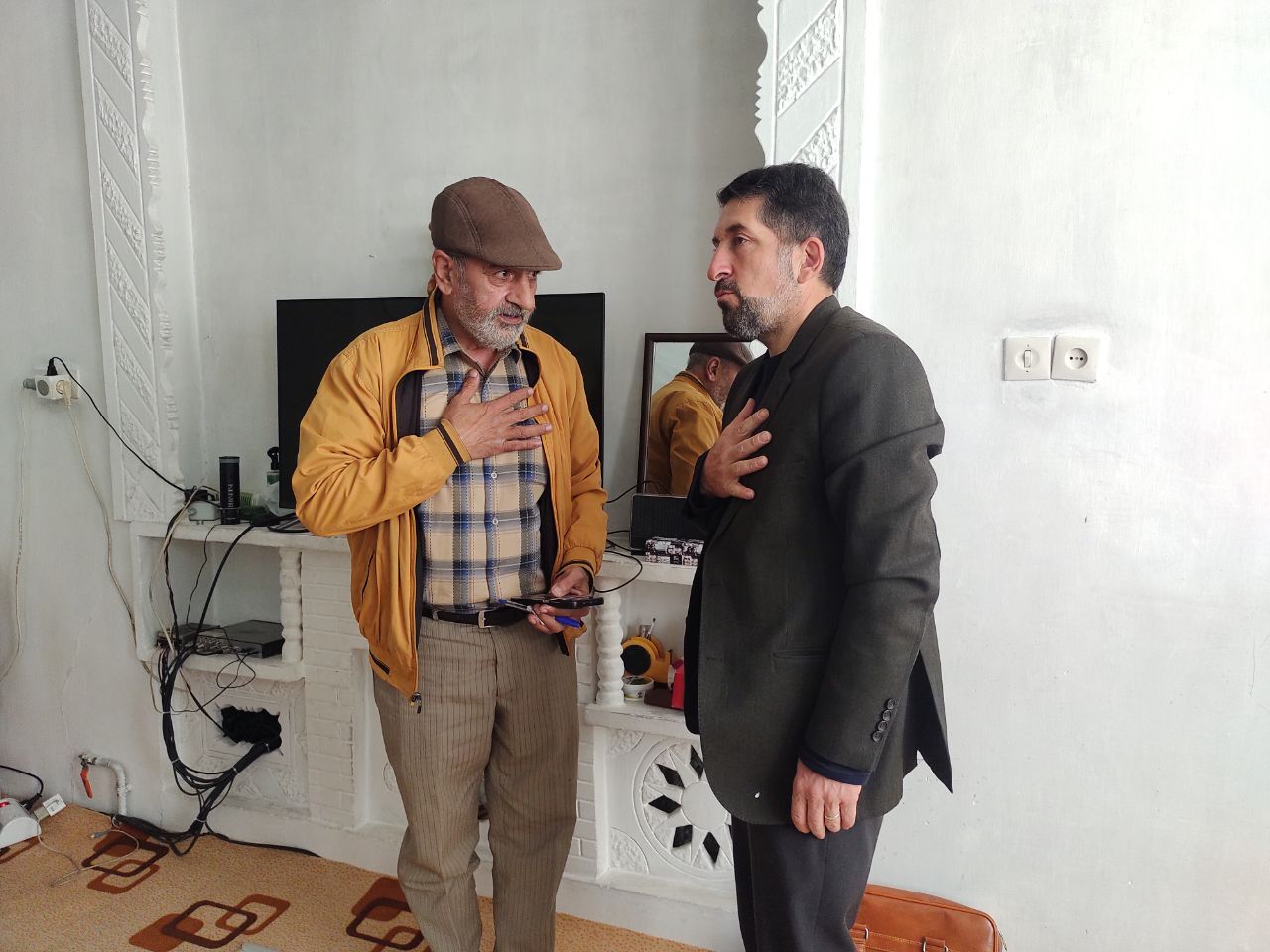 دیدار و ملاقات با 5 بازنشسته همدان