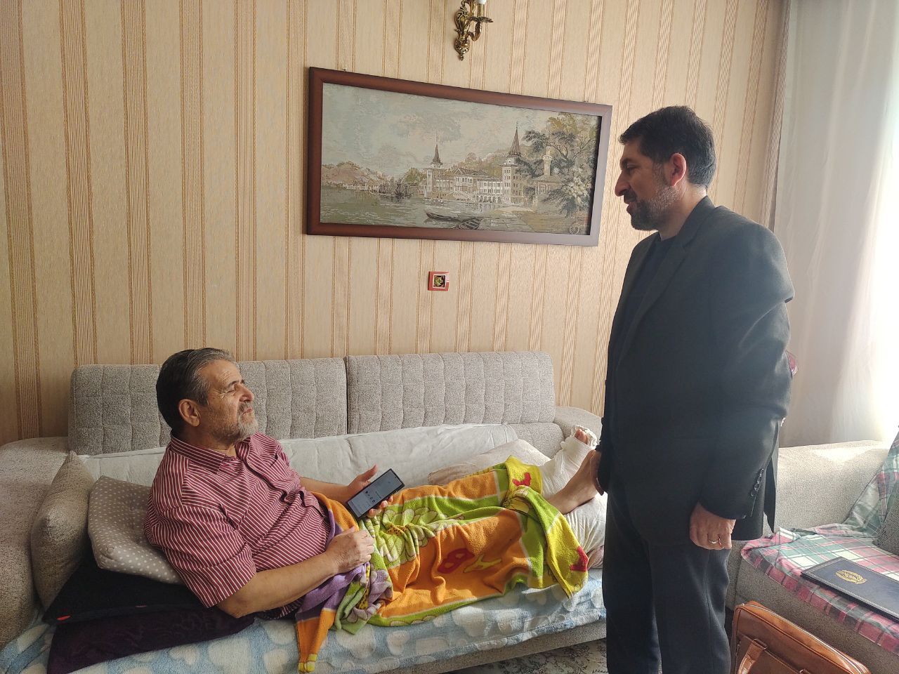 دیدار و ملاقات با 5 بازنشسته همدان