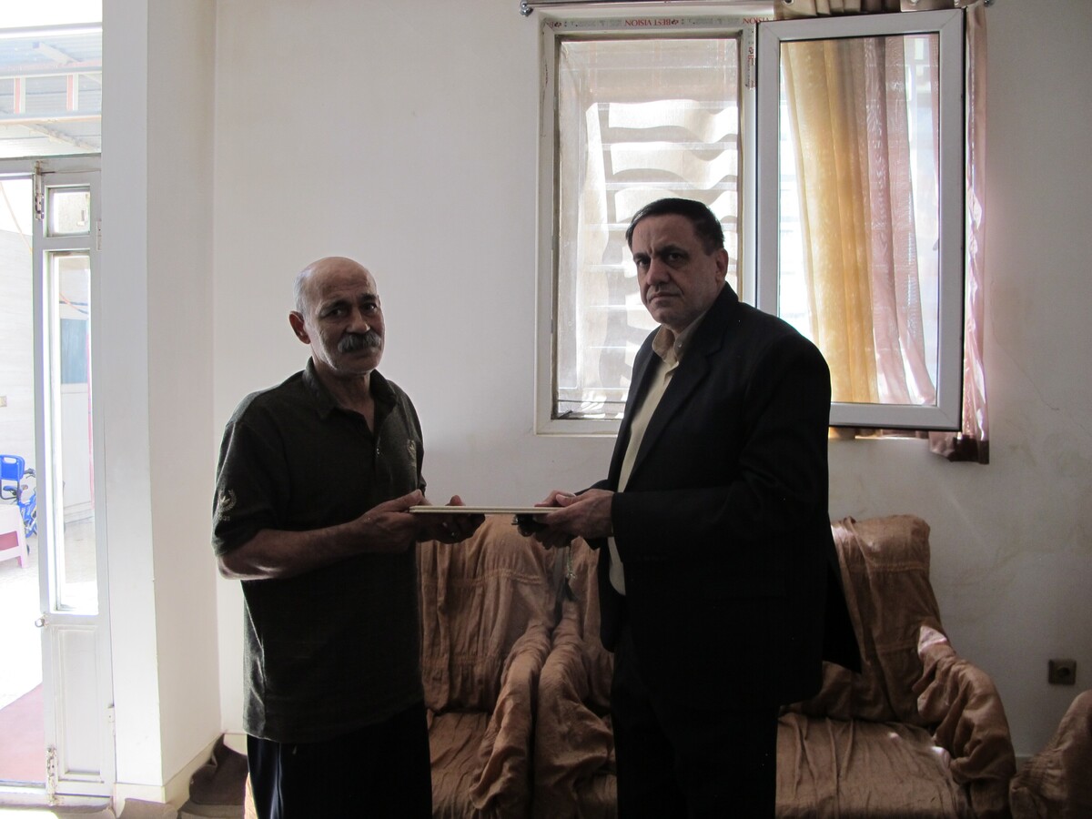 دیدار با ۲ نفر پیشکسوت بازنشسته شهرستان خرم آباد