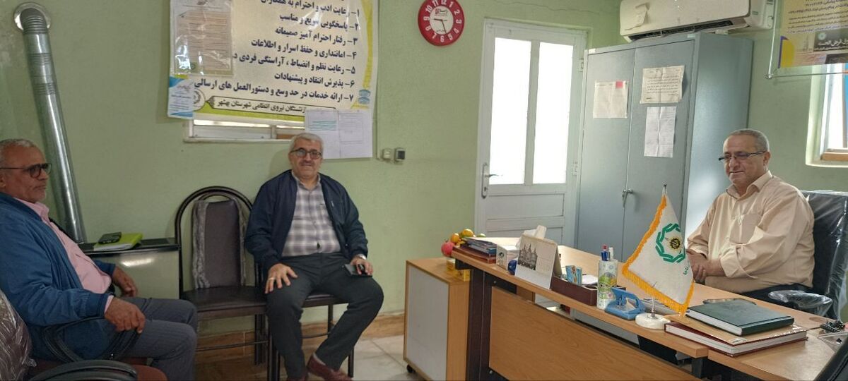 بازدید رئیس کانون مازندران از دفتر نمایندگی بهشهر و گلوگاه