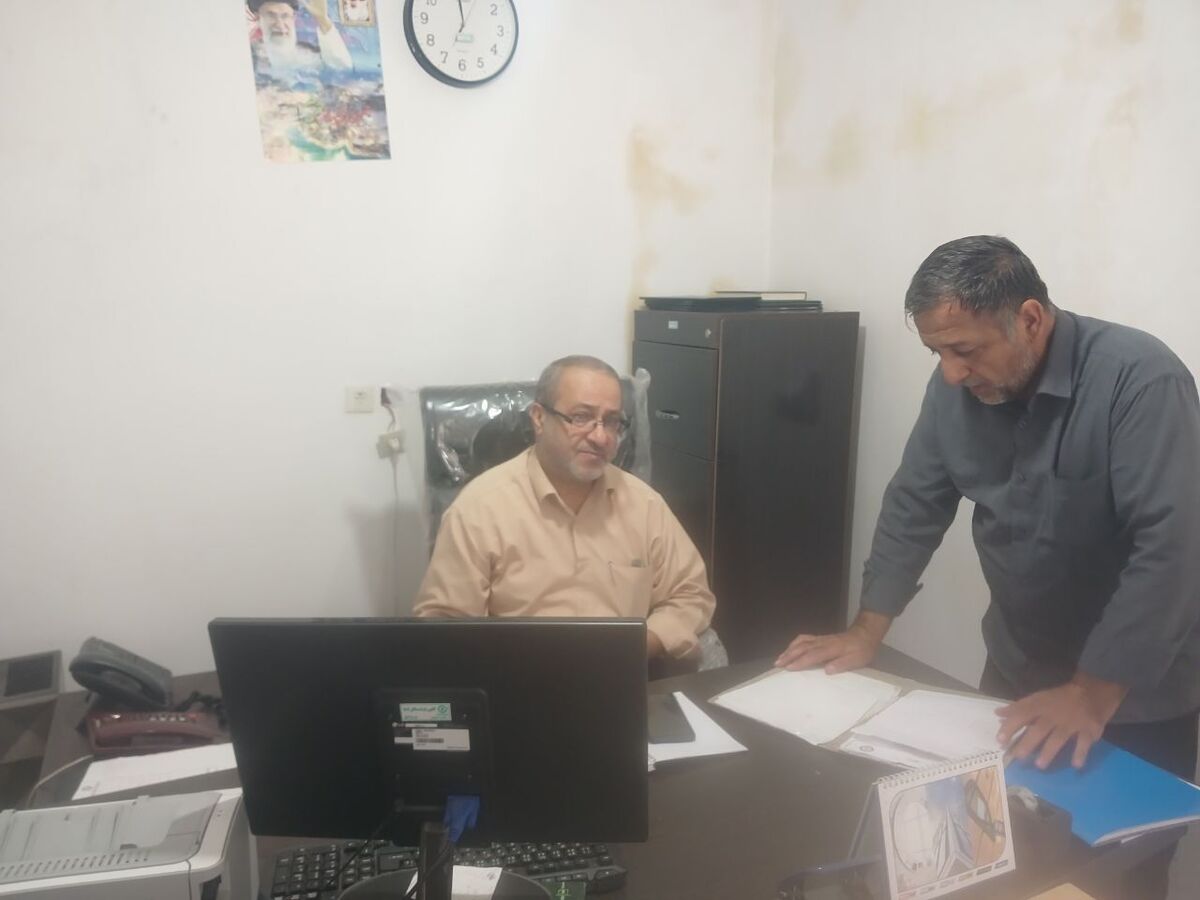 بازدید رئیس کانون مازندران از دفترنمایندگی شهرستان نکا