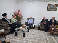 دیدار  فرمانده انتظامی استان آذربایجان غربی با بازنشسته اماموردی سهرابی