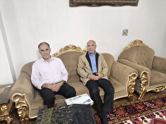 دیدار رئیس کانون بازنشستگان شهرستان میاندوآب با ۳ پیشکسوت بازنشسته