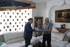 دیدار با ۴ بازنشسته در شهرستان ورامین