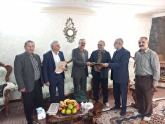 دیدار با پیشکسوت  بهروز فرج پور در شهرستان آمل