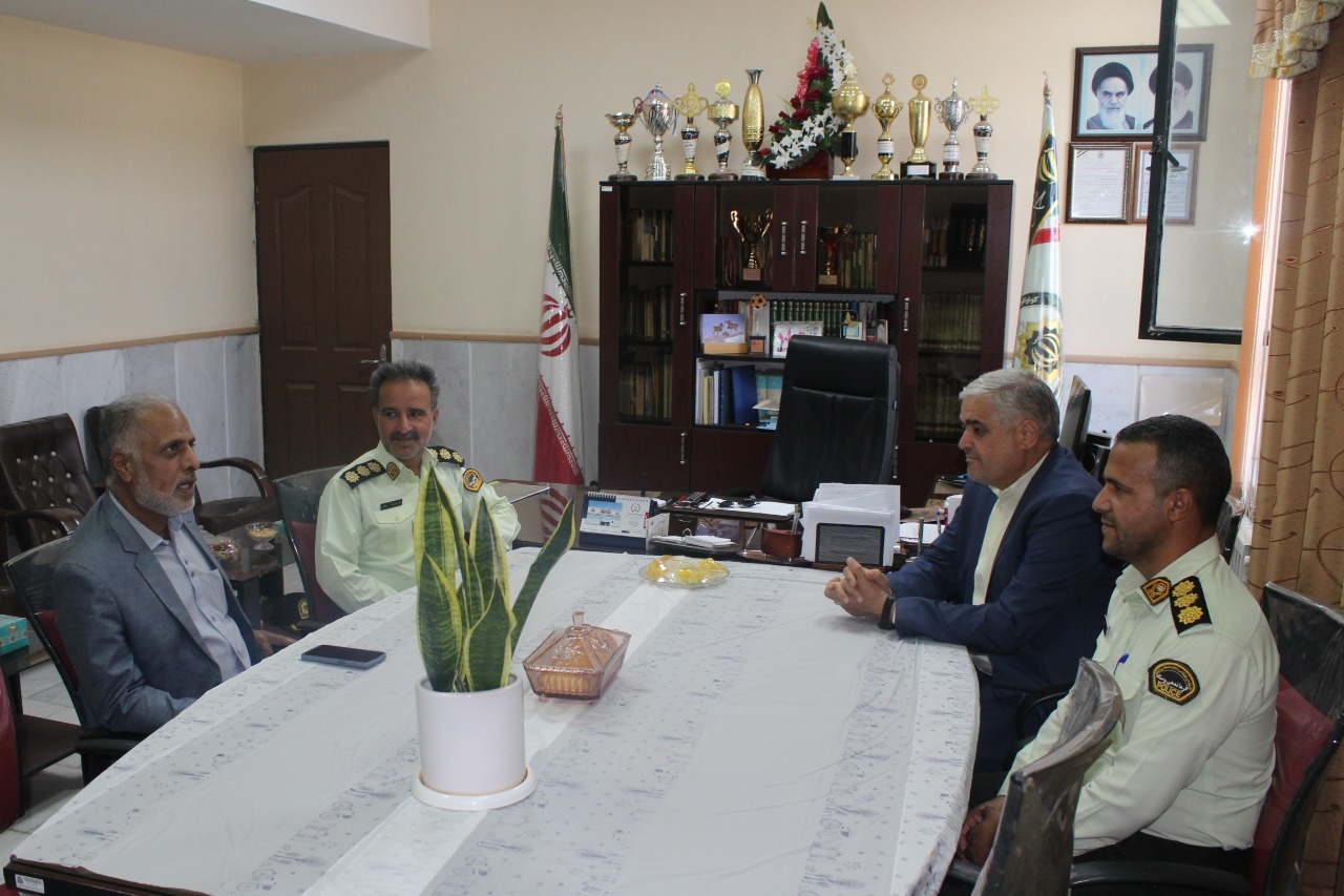 دیدار با فرمانده انتظامی شهرستان سربیشه استان خراسان جنوبی