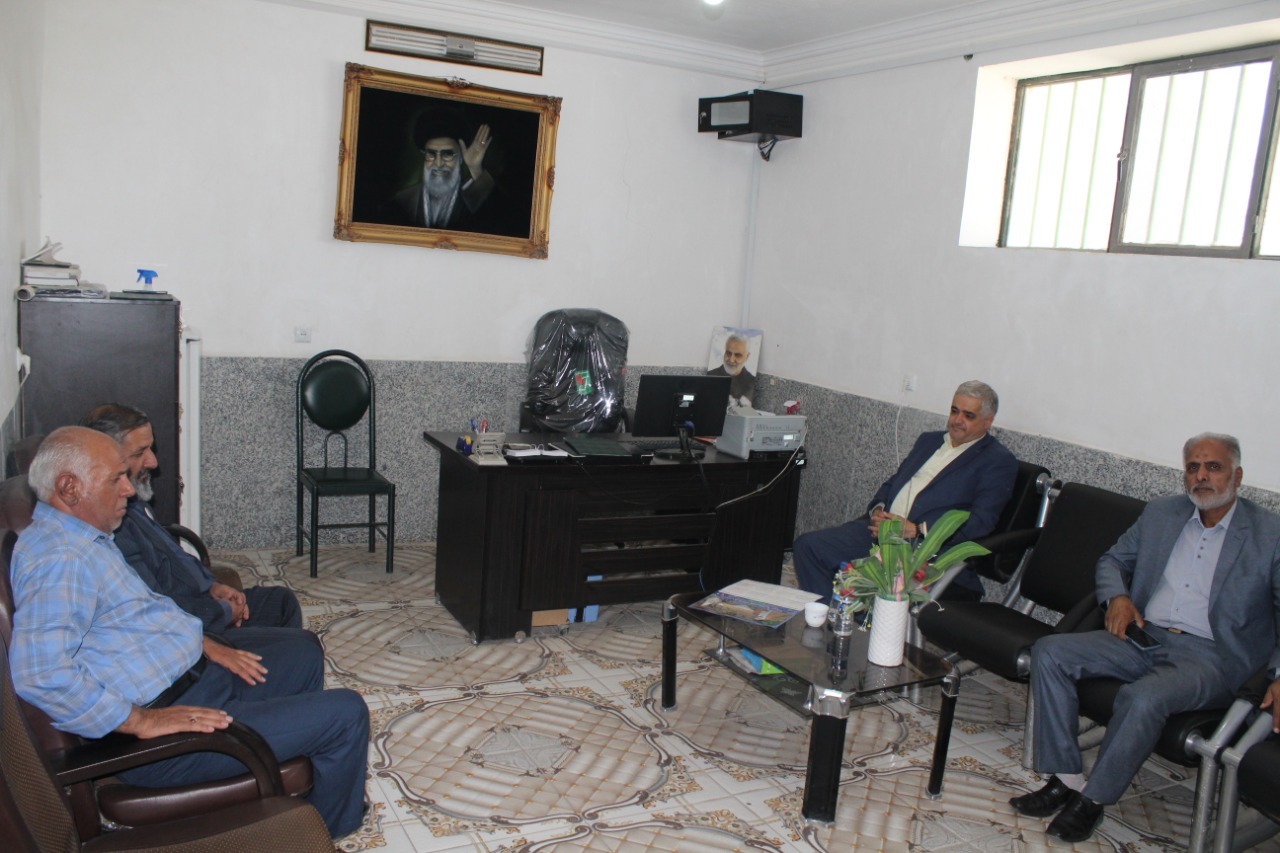 بازدید از دفتر نمایندگی شهرستان نهبندان