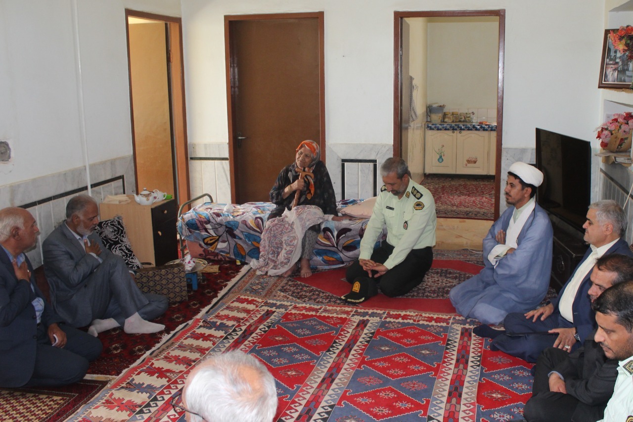 دیدار با خانواده پیشکسوت‌متوفی مرحوم علی حق‌پناه