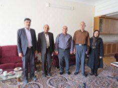 دیدار صمیمی با بازنشسته جناب آقای حسین کریمی