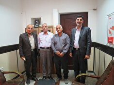 دیدار صمیمی با بازنشسته جناب آقای احمد رفیعی